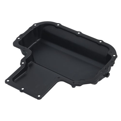 Solid Spare Black Engine Oil Pan w/ Drain Plug 264-866 For Mercedes-Benz E320 E350 2006-2009