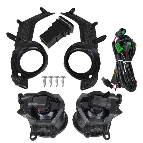 For 2014-2021 Toyota 4Runner TRD SR5 Fog Lamps Lights Bezel Wire Switch Kits