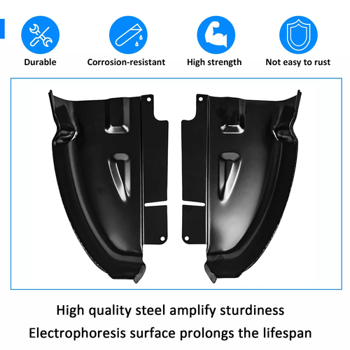 Pair Cab Corners For 2002-2008 Dodge Ram Quad Cab 1500 2500 3500 Left & Right
