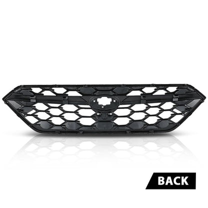 Solid Spare Fit For 2022-2023 Subaru WRX Front Bumper Upper Grille Assembly Black SU1200198