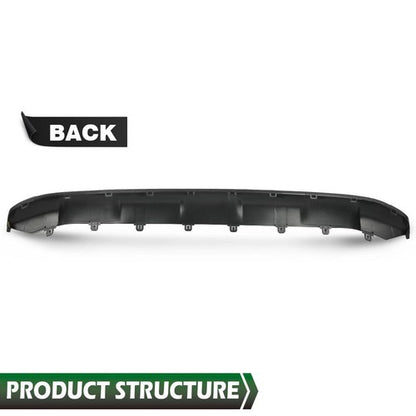 Solid Spare Front Lower Valance Skid Plate Board Guard Fit For 19-22 Toyota Rav4 Black ABS