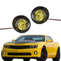 Solid Spare FIT FOR 10-13 CHEVY CAMARO 1PAIR YELLOW LENS BUMPER FOG LIGHTS DRIVING LAMPS