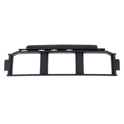 Solid Spare For Ford F150 2021 2022 2023 Front Chrome Steel Bumper and Plastic Grille Trim
