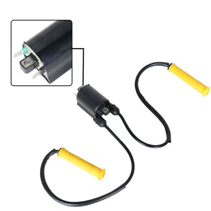 Solid Spare 2X Ignition Coil W Wire Cap For HONDA VTX1300 R/T/S/C 2004-09 VT1300 2010-20 NEW