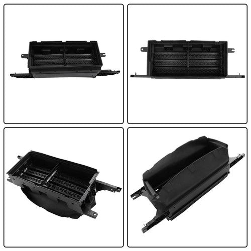 Solid Spare Upper&Lower Radiator Grille Air Shutter Assembly FL3Z8475F For Ford F-150 15-17