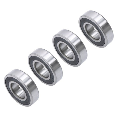 Solid Spare 62/28-2RS Deep Groove Ball Bearings 4 Pcs 28mmx58mmx16mm Double Rubber Sealed
