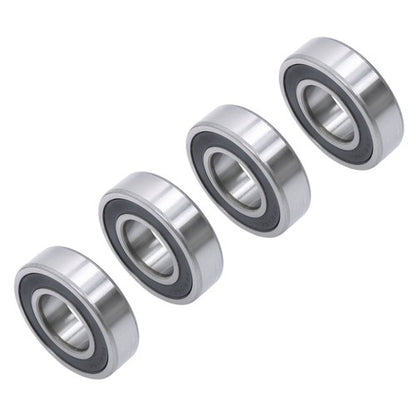 Solid Spare 62/28-2RS Deep Groove Ball Bearings 4 Pcs 28mmx58mmx16mm Double Rubber Sealed