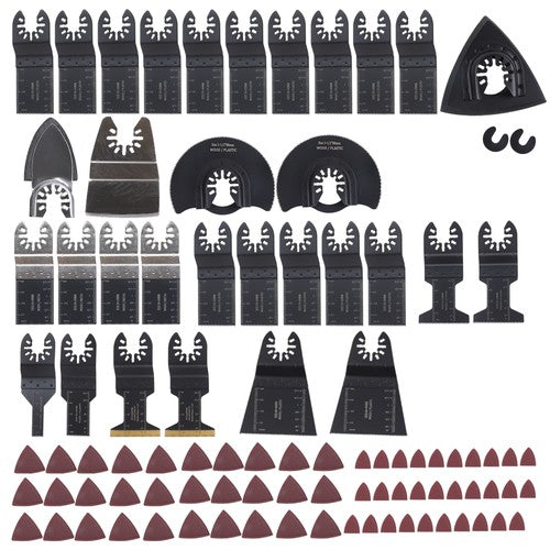 Solid Spare Quick Release Tool Blades 94Pcs Oscillating Saw Blades Combination Bi-Metal
