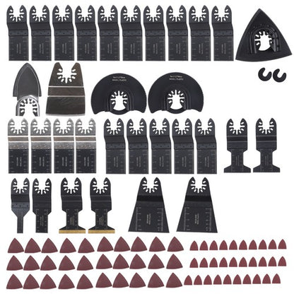 Solid Spare Quick Release Tool Blades 94Pcs Oscillating Saw Blades Combination Bi-Metal