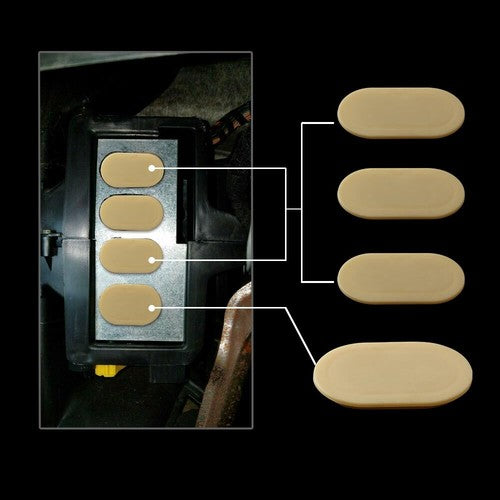 Solid Spare 24Pcs Blend Door Foam Fix Fit For 1992-2005 VW Golf Jetta Beetle Passat Beige US