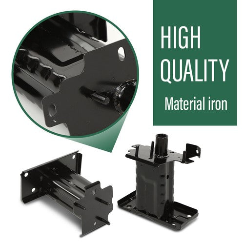 Solid Spare Front Bumper Mounting Bracket Left+Right Side Fit For 2014-2019 Nissan Rogue