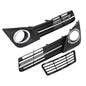 Solid Spare LH+RH For Toyota Camry SE 12-14 Front Bumper Lower Grille & Fog Lamp Cover Bezel