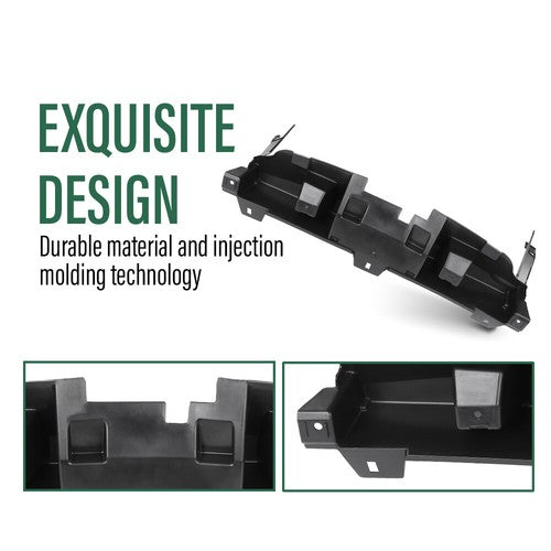 Solid Spare Fit For 2016-2021 Jeep Grand Cherokee Radiator Lower Air Guide Baffle Deflector