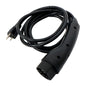 Solid Spare Fits For Evolution ICON Golf Carts Charging Power Cord Assembly Black