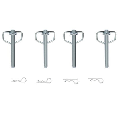 Solid Spare Stake Pocket D Rings 4Pcs 12,000lbs Heavy Duty Removable For Utility Trailers