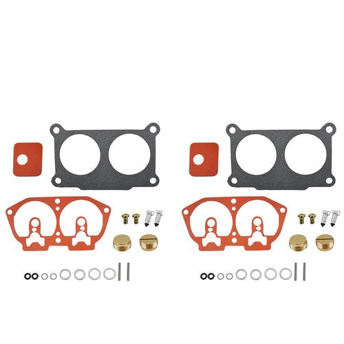 Solid Spare For Yamaha Outboard V-4 2-PACK Carburetor Rebuild Kit 115 130 HP 1986-1995