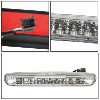 Solid Spare 3RD Third Brake Light For Chevy Silverado Sierra 1500 2500 3500 2007- 13 14 LED