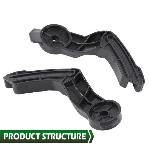 Solid Spare Fit For 2013-2015 Nissan Altima Front Bumper Bracket Retainer Support Left+Right