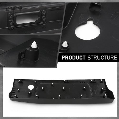 Solid Spare Rear Door Lower Molding Fit For 15-19 Ford Transit 150 250 350 Right Side