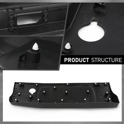 Solid Spare Rear Door Lower Molding Fit For 15-19 Ford Transit 150 250 350 Right Side