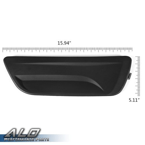 Solid Spare Front Bumper Fog Light Hole Cover Left & Right Fit For 13-2016 Chevrolet Malibu