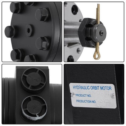 Solid Spare Wheel Motor for Hydro Gear HGM-12P-7172 Ferris 4915500 5023091SM New