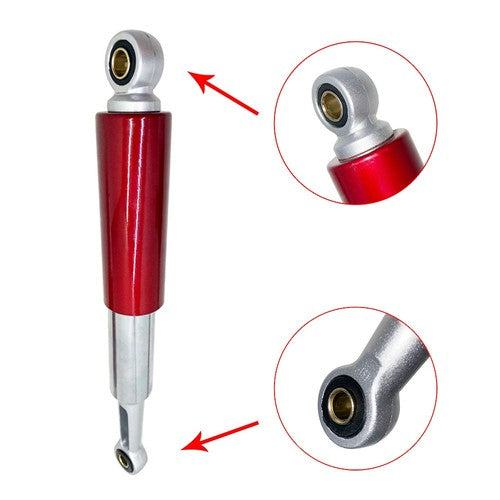 Solid Spare Red & Chrome Shocks 345mm (13.5") For S65 CL/CT70 XL75 CL/CT/CM/S90 CM91 CT110