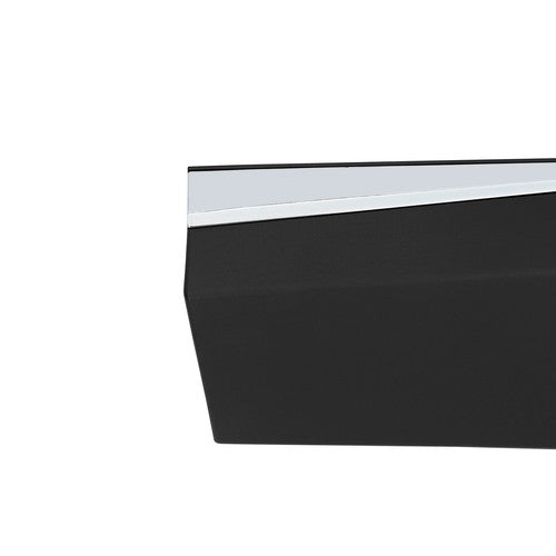 Black & Chrome Rear Left Lower Door Molding Trim For 2015-2022 Nissan Murano