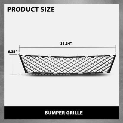 Solid Spare Front Bumper Grille Grill Fit For 2010-2012 Mercedes-Benz GLK350 MB1036129