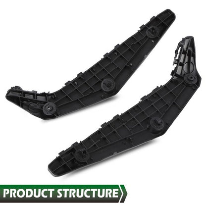 Solid Spare Fit For 2011-2013 Toyota Highlander Front Bumper Retainer Bracket Left+Right