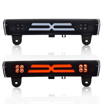 Solid Spare Fit For 00-06 Suburban Tahoe Yukon Smoke/Black LED Third Brake Light Cargo Lamp