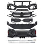 Solid Spare Fit For 2016-2021 Honda Civic Type R Style Front & Rear Bumper Cover Full Set