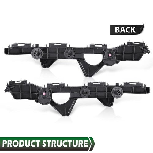 Solid Spare Fit For 2013-2015 Toyota RAV4 Rear Bumper Retainer Bracket Left+Right Side