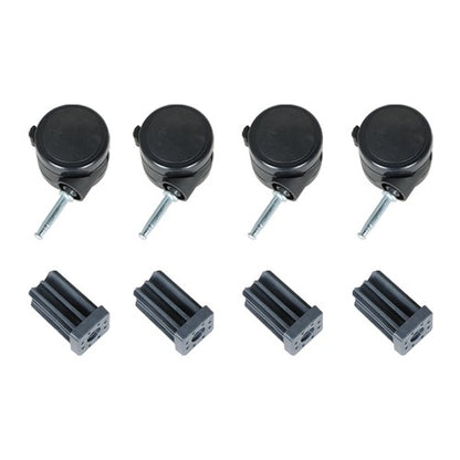Solid Spare 4 Pack Caster Wheel For Weber Spirit Series For Weber Summit Gas Grills