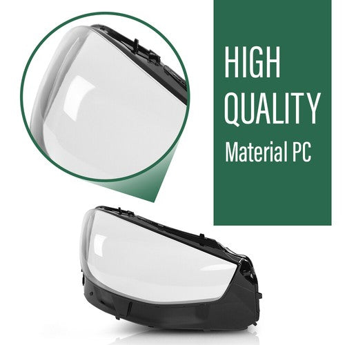 Solid Spare Fit For 20-23 Benz W223 S CLASS S400 S500 S580 Clear Headlight Replacement Lens
