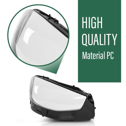 Solid Spare Fit For 20-23 Benz W223 S CLASS S400 S500 S580 Clear Headlight Replacement Lens