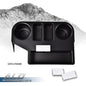 Solid Spare Fit For 1994-1997 Dodge Ram 1500/2500/3500 Front Center Console Cup Holder Black