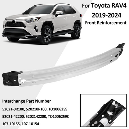 For 2019-2024 Toyota RAV4 Front Face Bar Reinforcement Impact Rebar Crossmember