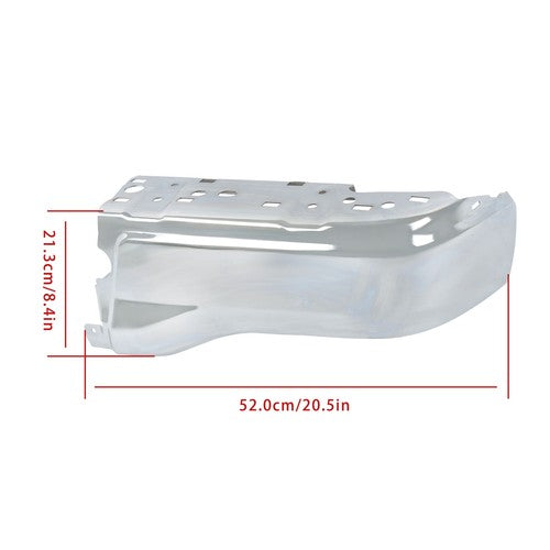 Solid Spare W/O Sensor Holes RH PLastic Rear New For Ford Ranger 2019-2023 Bumper Face Bars