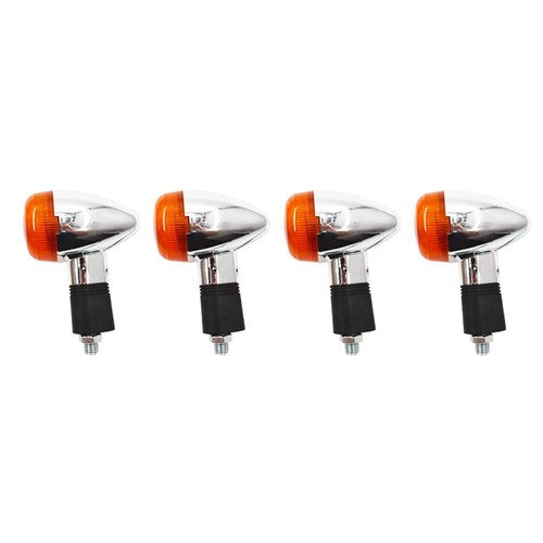 Solid Spare 4X Motorcycle LED Turn Signal Blinker Indicator Lights For Honda Suzuki Yamaha