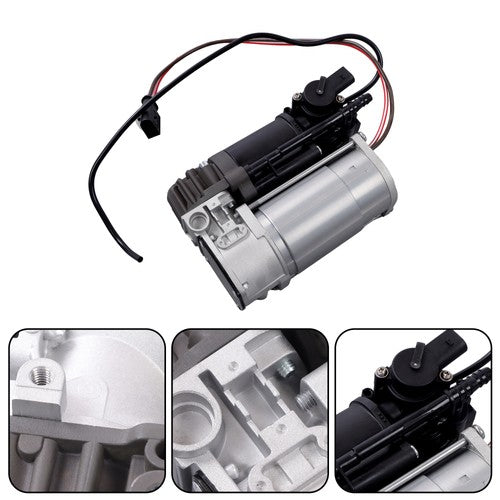 Solid Spare For BMW 550i NEW Rear Air Suspension Spring Bag Compressor Valve Block Kit 10-16