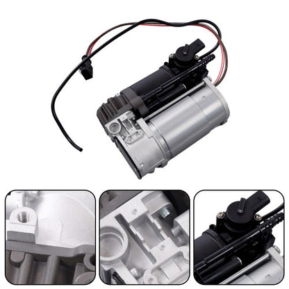 Solid Spare For BMW 550i NEW Rear Air Suspension Spring Bag Compressor Valve Block Kit 10-16