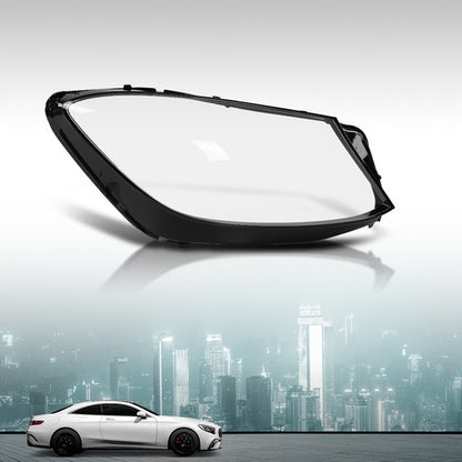 Solid Spare Fit For Mercedes-Benz S-Class W222 2018-2020 Headlight Headlamp Lens Cover Right