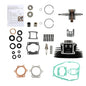 Solid Spare Piston Cylinder Crank Motor Gasket Seal Kit For Yamaha Blaster 200 66mm 88-06