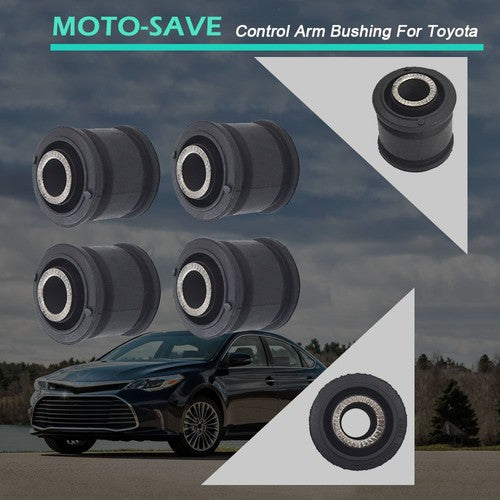 Solid Spare 4Pc For Toyota Camry Lexus ES300 Series 1990-2018 Rear Lower Arm Knuckle Bushing