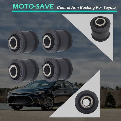 Solid Spare 4Pc For Toyota Camry Lexus ES300 Series 1990-2018 Rear Lower Arm Knuckle Bushing