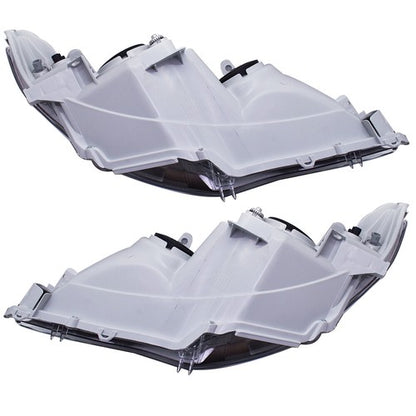 Solid Spare Driver + Passenger Side Headlight Projector Headlamps For Toyota Camry 2012-2014