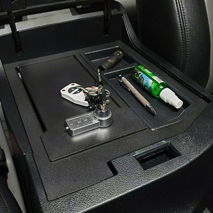 Solid Spare Center Console Safe Box For Toyota Tundra 07-13 /Sequoia 2008-2021 #00016-79184