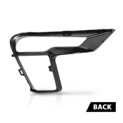Solid Spare Front Bumper Fog Light Bezel Lamp Trim Left Side Fit For 18-19 Ford Explorer
