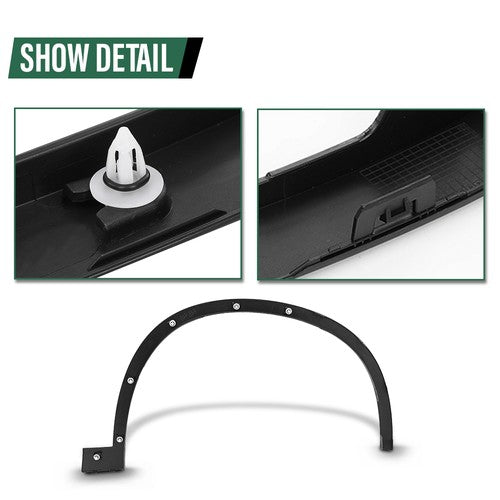 Solid Spare Front Left Side Fender Flare Wheel Arch Molding Fit For 2016-2022 BMW X1